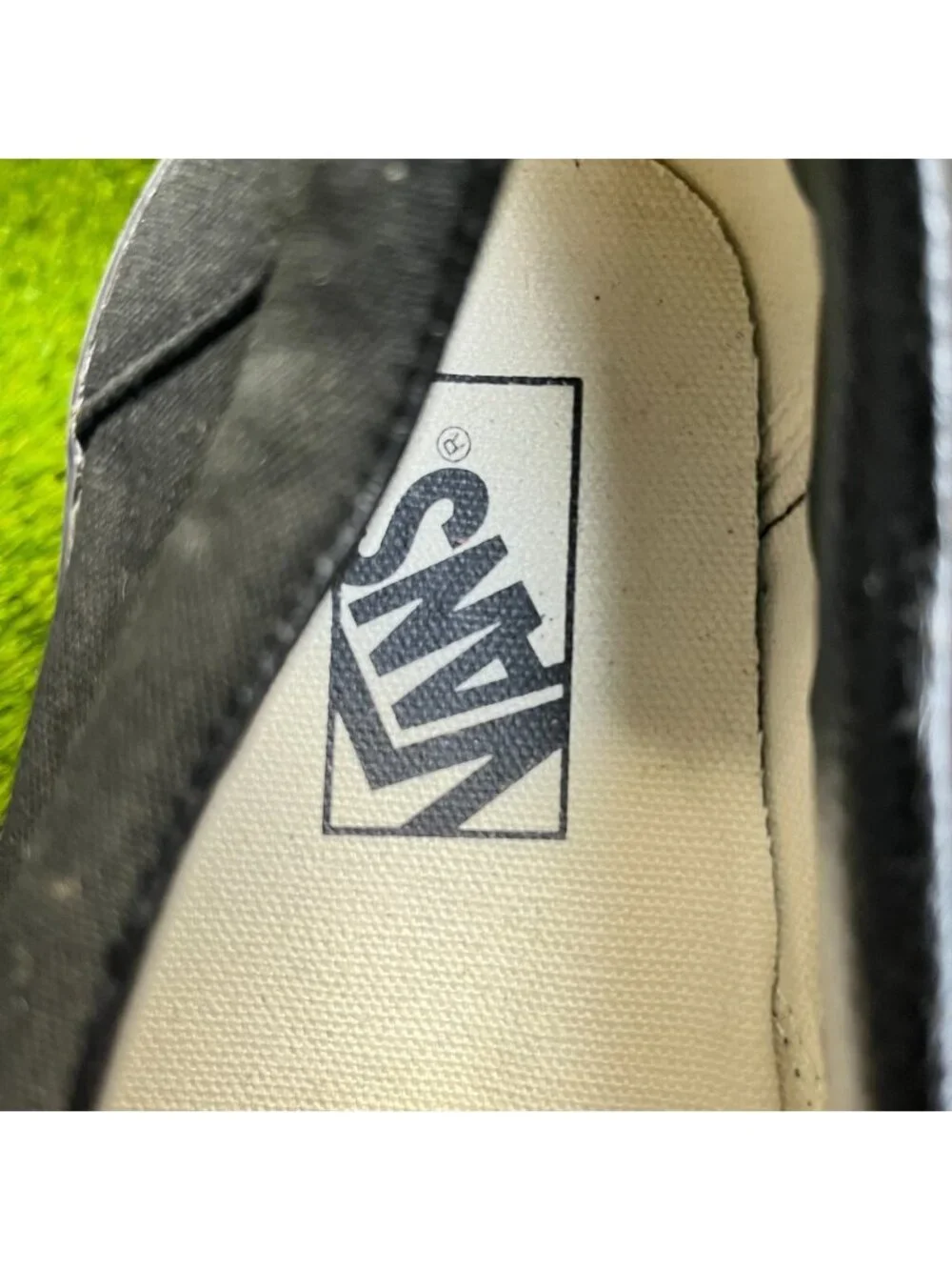 Vans Classic Slip-On Womens Size 9 Mens 7.5 Black Athletic Skate Shoes Sneakers